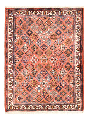 Persisk tæppe - Nomadisk - 154 x 114 cm - lysrød