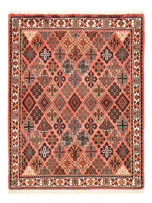 Persisk tæppe - Nomadisk - 150 x 112 cm - lysrød