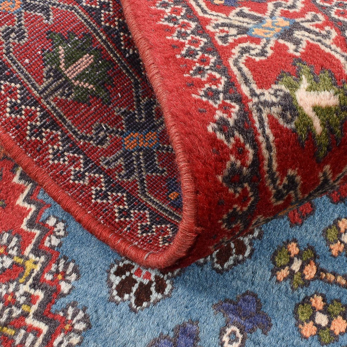 Persisk tæppe - Nomadisk - 154 x 113 cm - flerfarvet