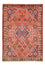 Persisk tæppe - Nomadisk - 160 x 113 cm - lysrød