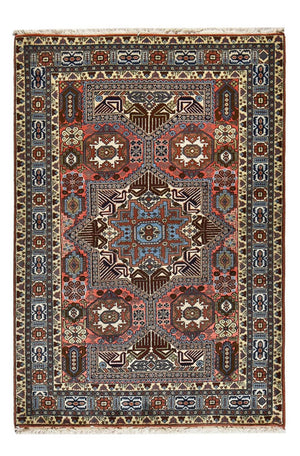 Persisk tæppe - Nomadisk - 198 x 135 cm - flerfarvet