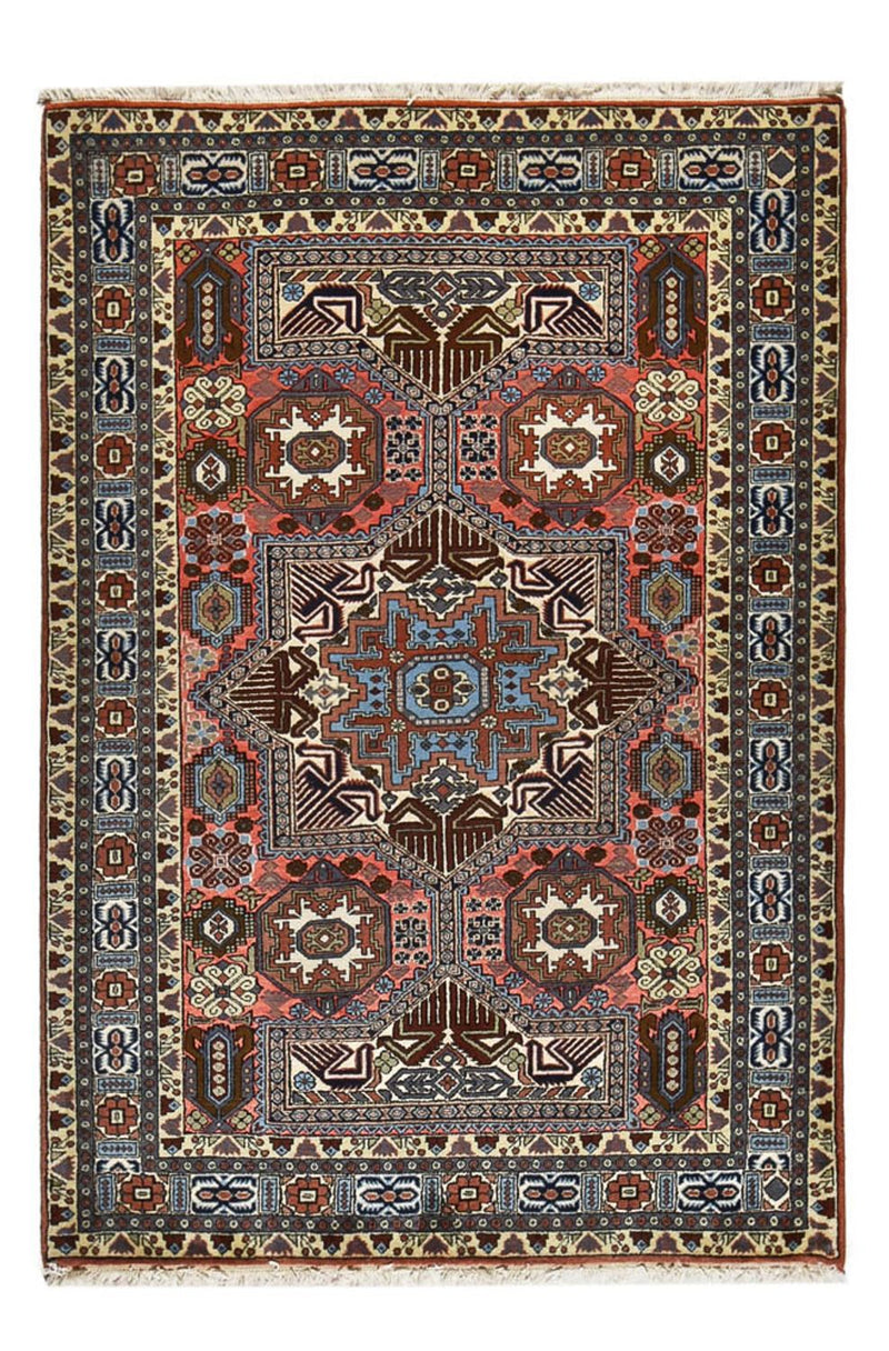 Persisk tæppe - Nomadisk - 198 x 135 cm - flerfarvet