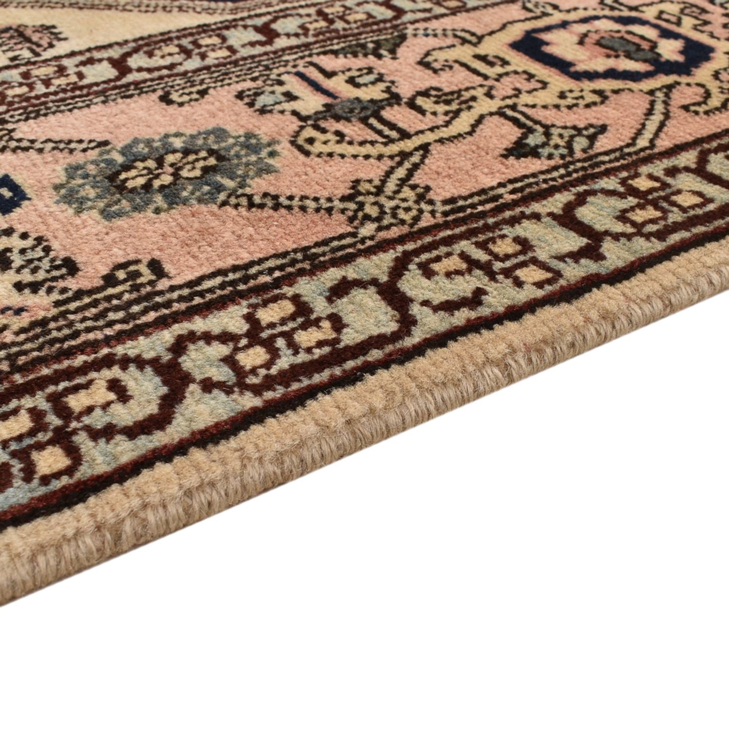 Persisk tæppe - Nomadisk - 250 x 156 cm - beige