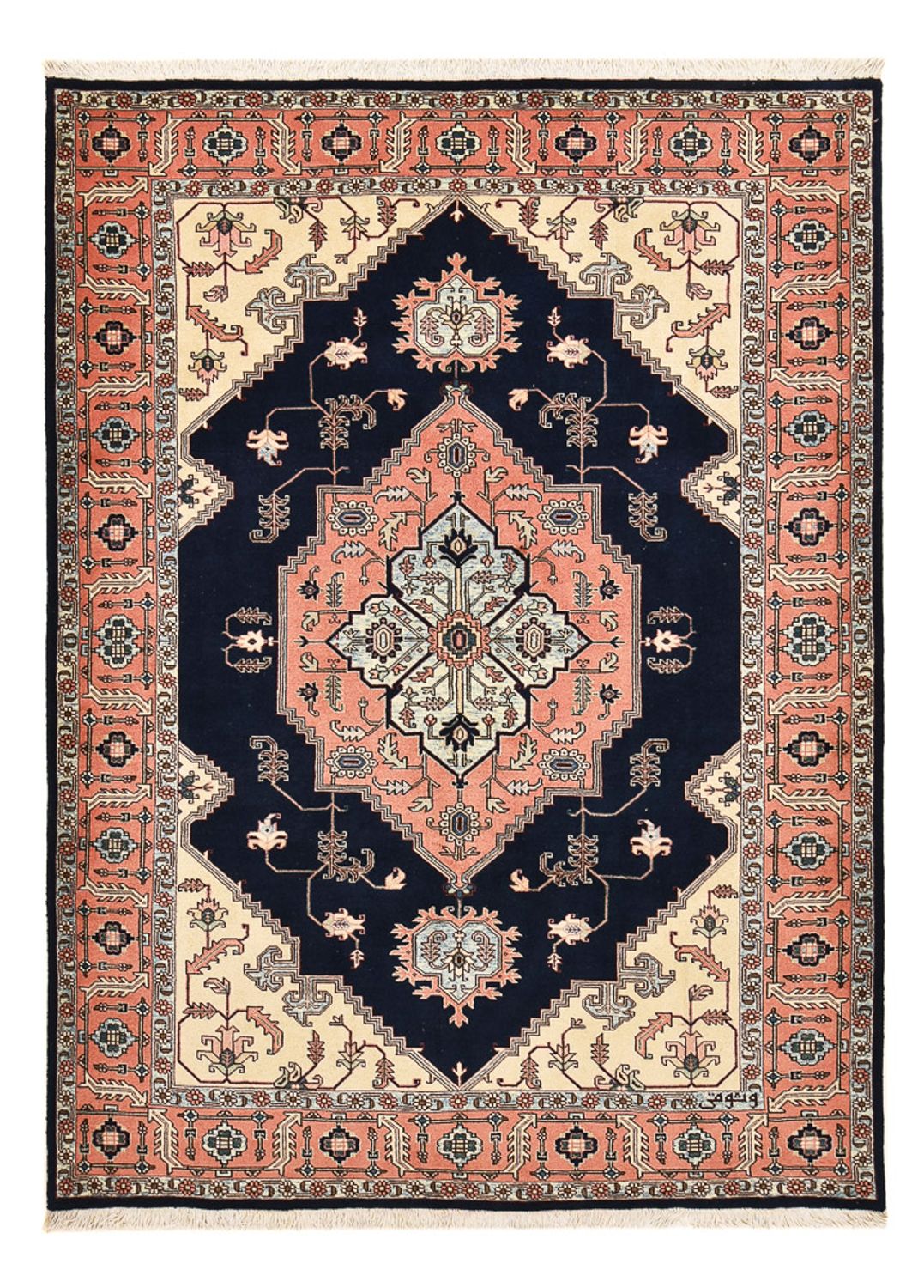 Persisk tæppe - Nomadisk - 245 x 170 cm - beige