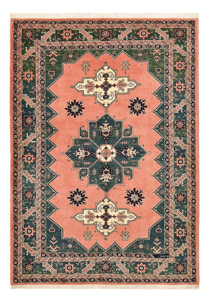 Persisk tæppe - Nomadisk - 248 x 174 cm - lysrød