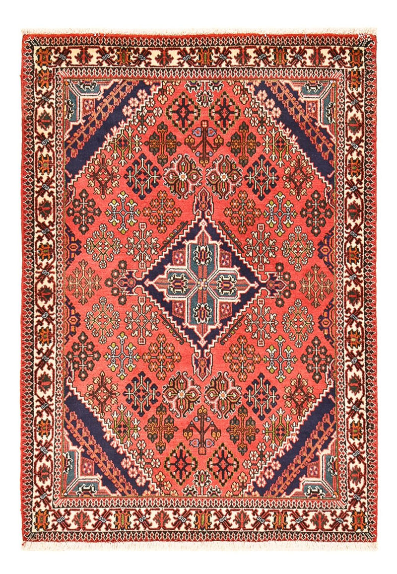 Persisk tæppe - Nomadisk - 160 x 110 cm - lysrød