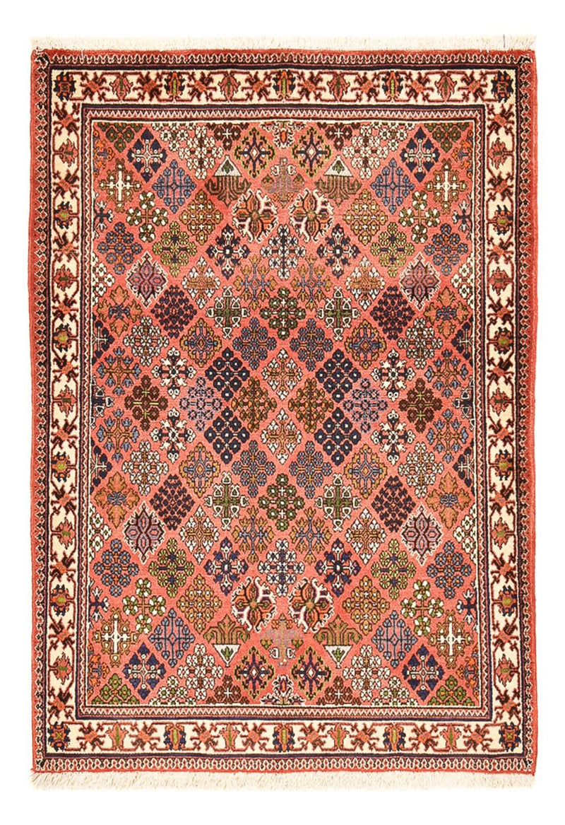 Persisk tæppe - Nomadisk - 158 x 110 cm - lysrød