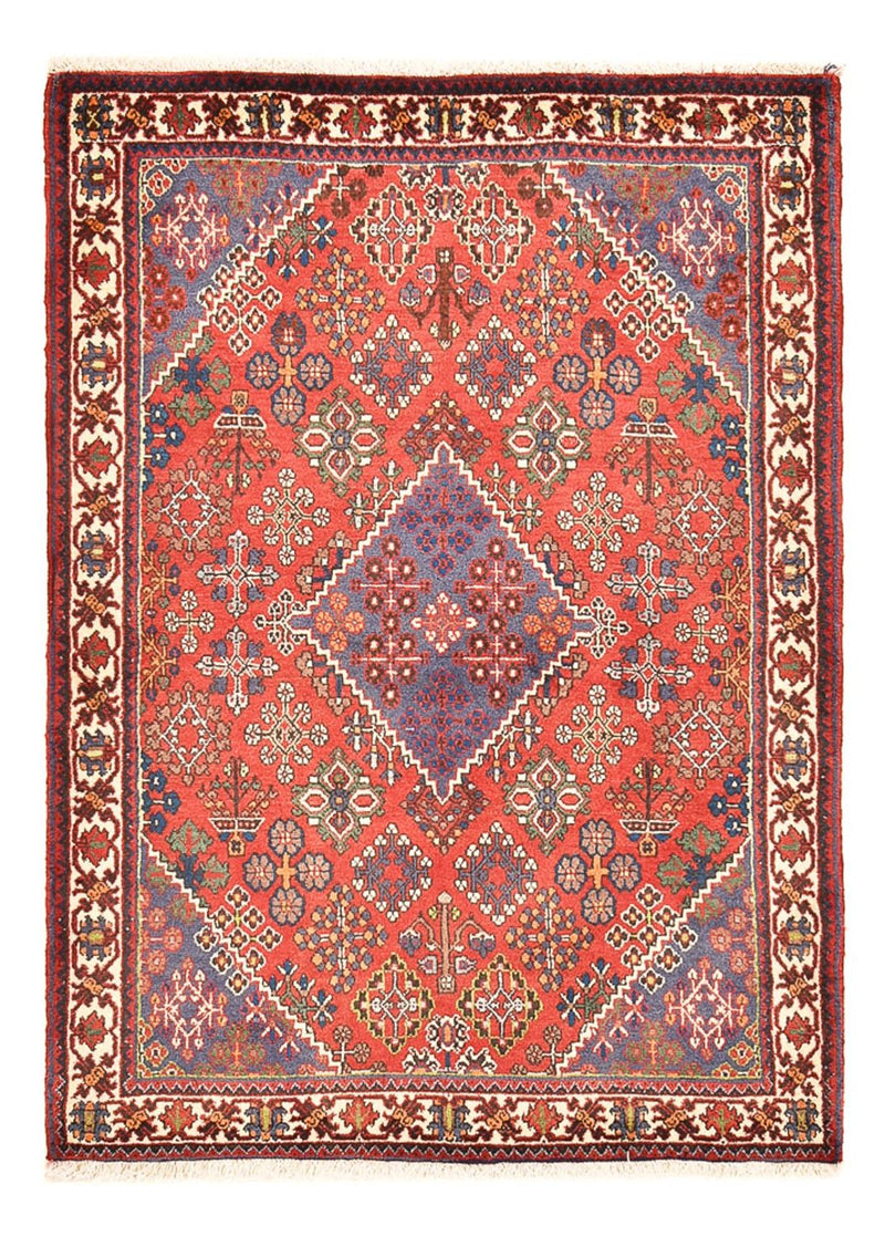 Persisk tæppe - Nomadisk - 160 x 111 cm - lysrød