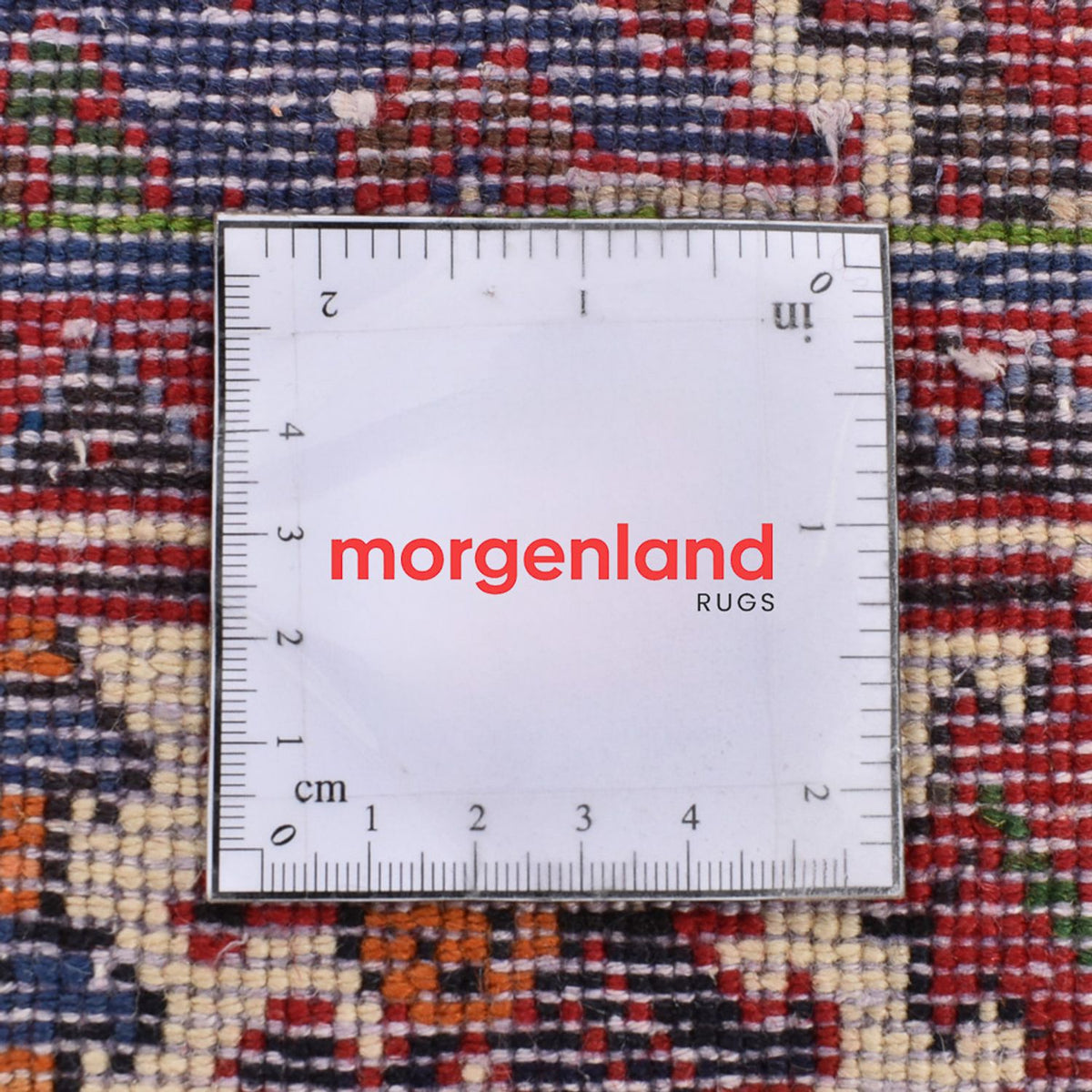 Persisk tæppe - Nomadisk - 160 x 111 cm - lysrød