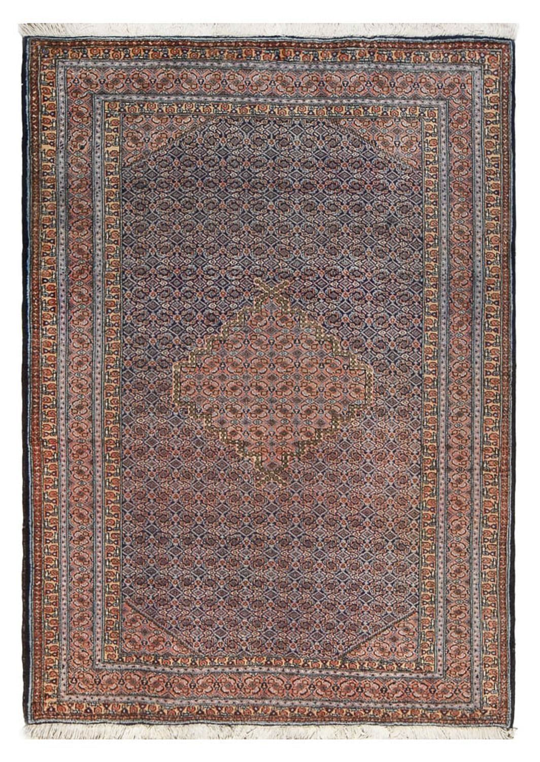 Persisk tæppe - Nomadisk - 205 x 145 cm - rust