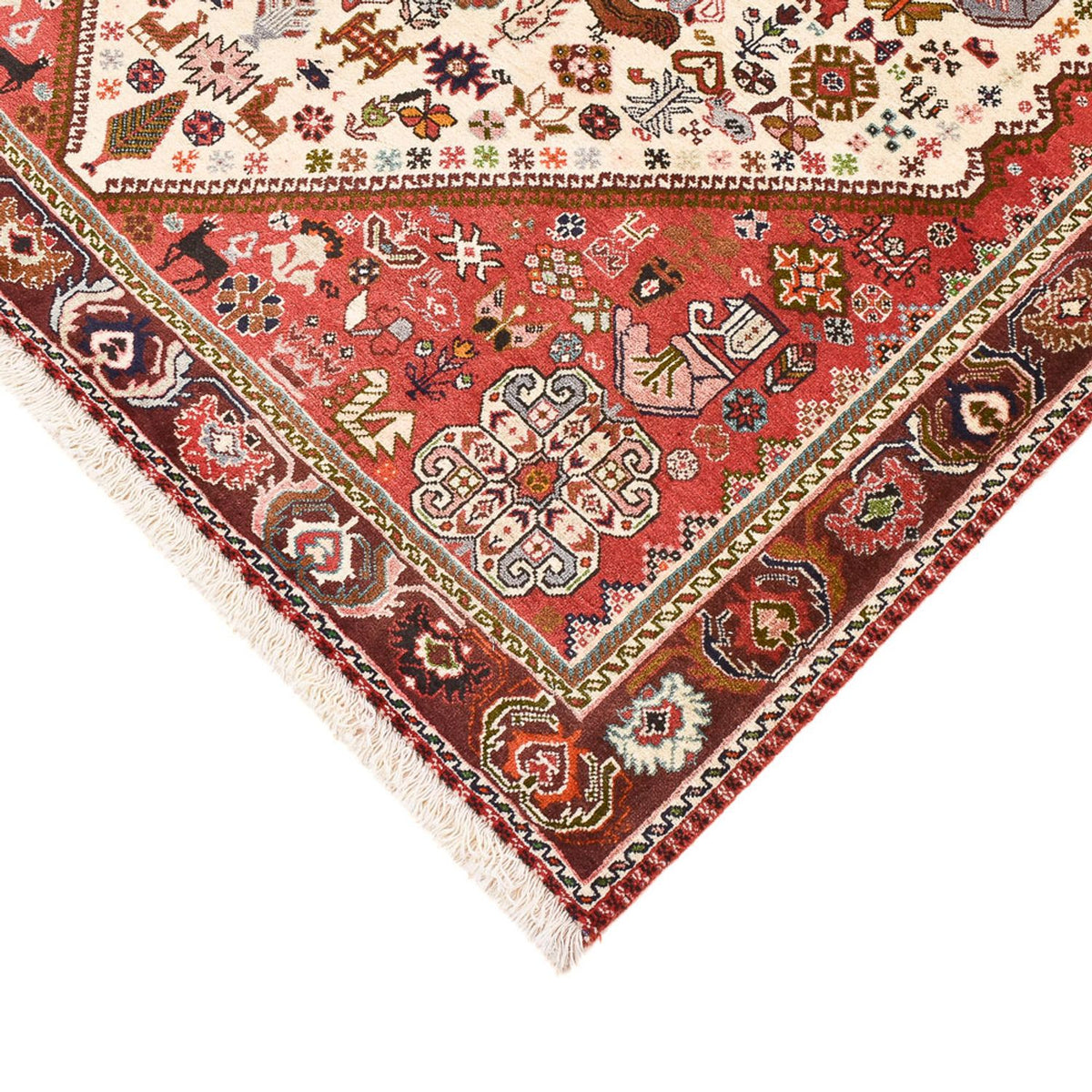 Gabbeh-tæppe - Kashkuli Persisk - 200 x 150 cm - creme