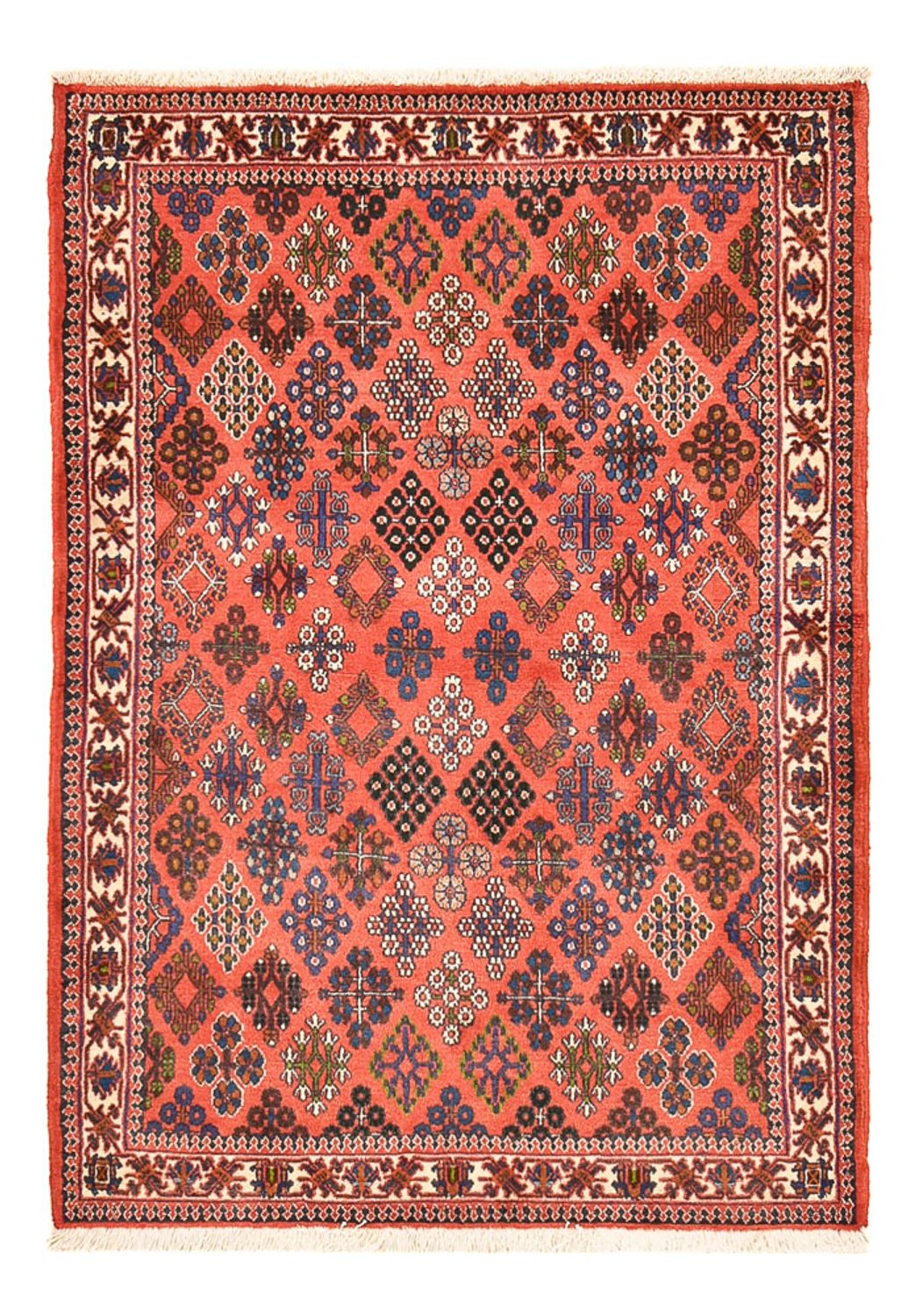 Gabbeh-tæppe - Kashkuli Persisk - 155 x 114 cm - lysrød