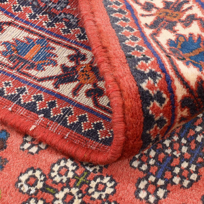 Gabbeh-tæppe - Kashkuli Persisk - 155 x 114 cm - lysrød
