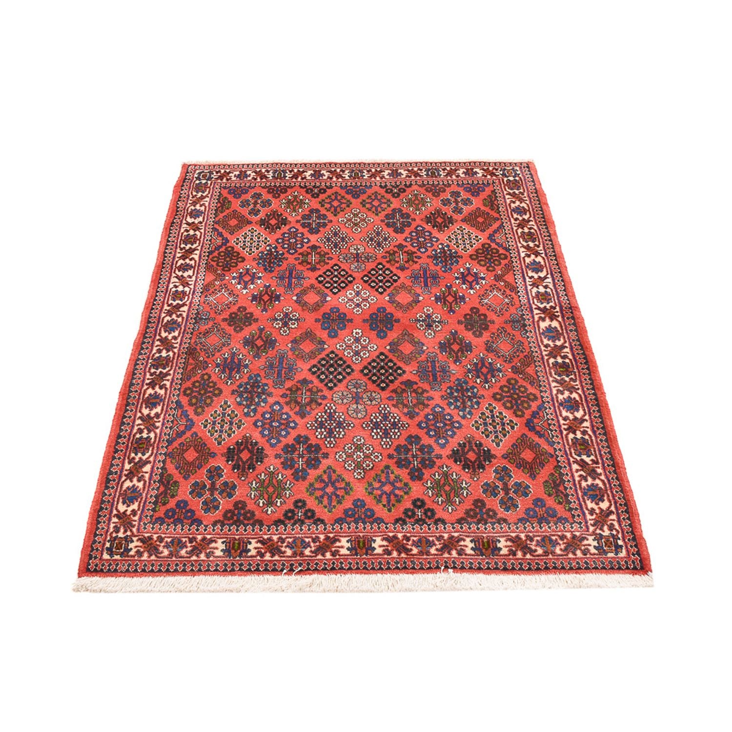 Gabbeh-tæppe - Kashkuli Persisk - 155 x 114 cm - lysrød