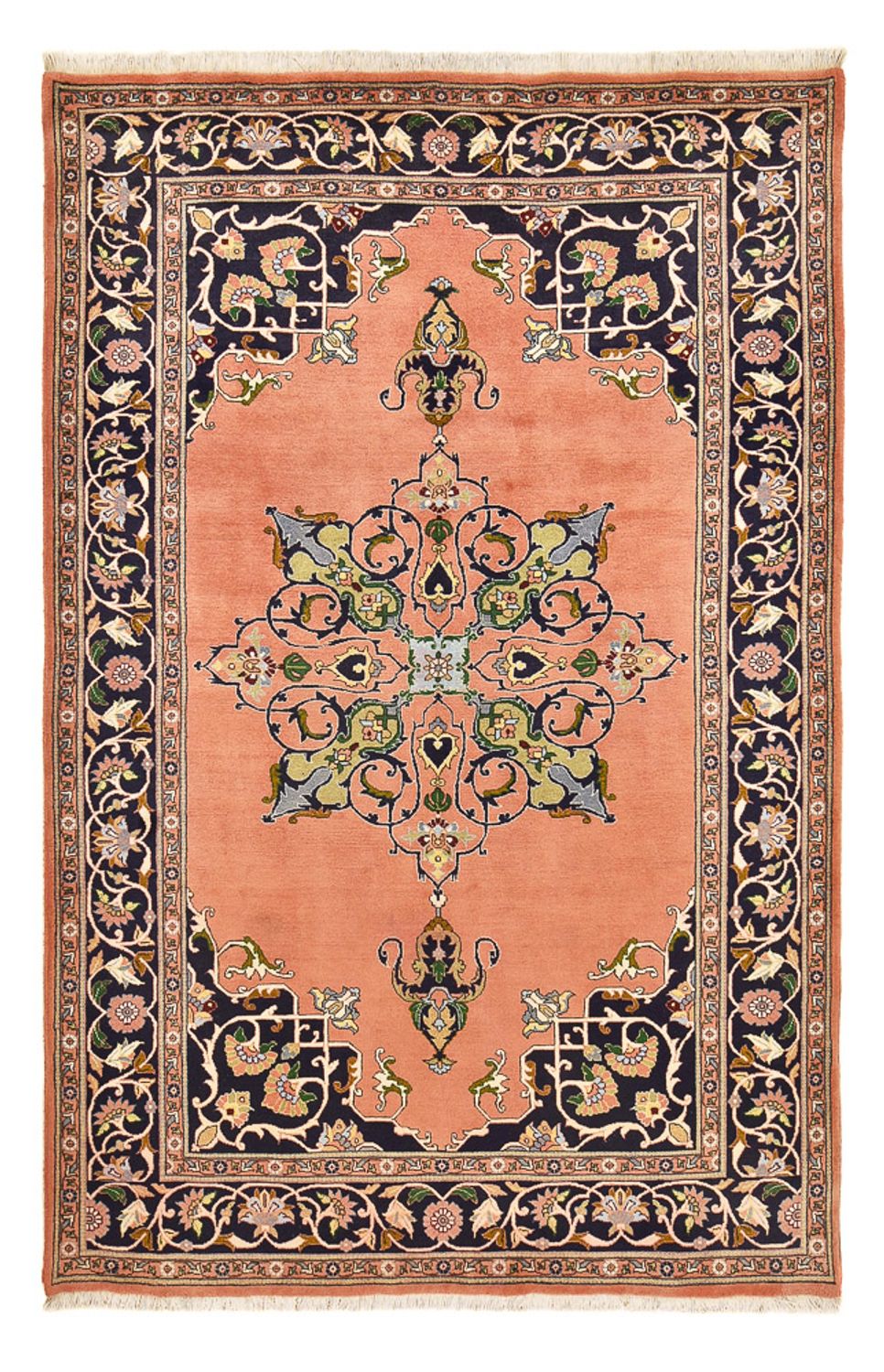 Persisk tæppe - Nomadisk - 305 x 204 cm - olivengrøn