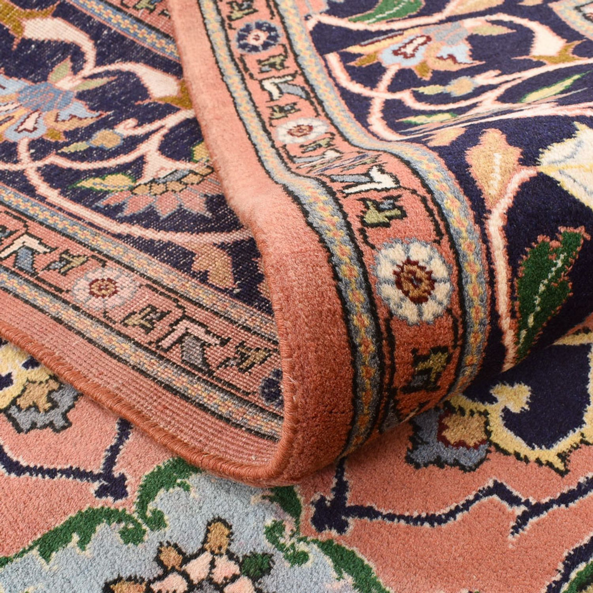 Persisk tæppe - Nomadisk - 305 x 204 cm - olivengrøn