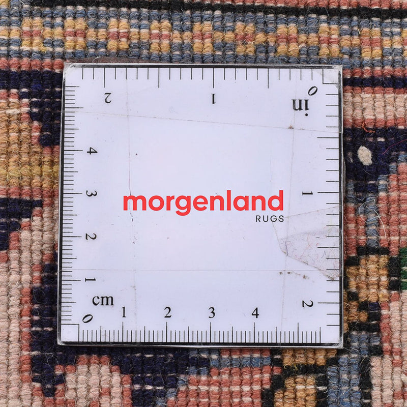 Persisk tæppe - Nomadisk - 305 x 204 cm - olivengrøn