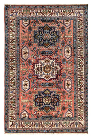 Persisk tæppe - Nomadisk - 203 x 140 cm - laks