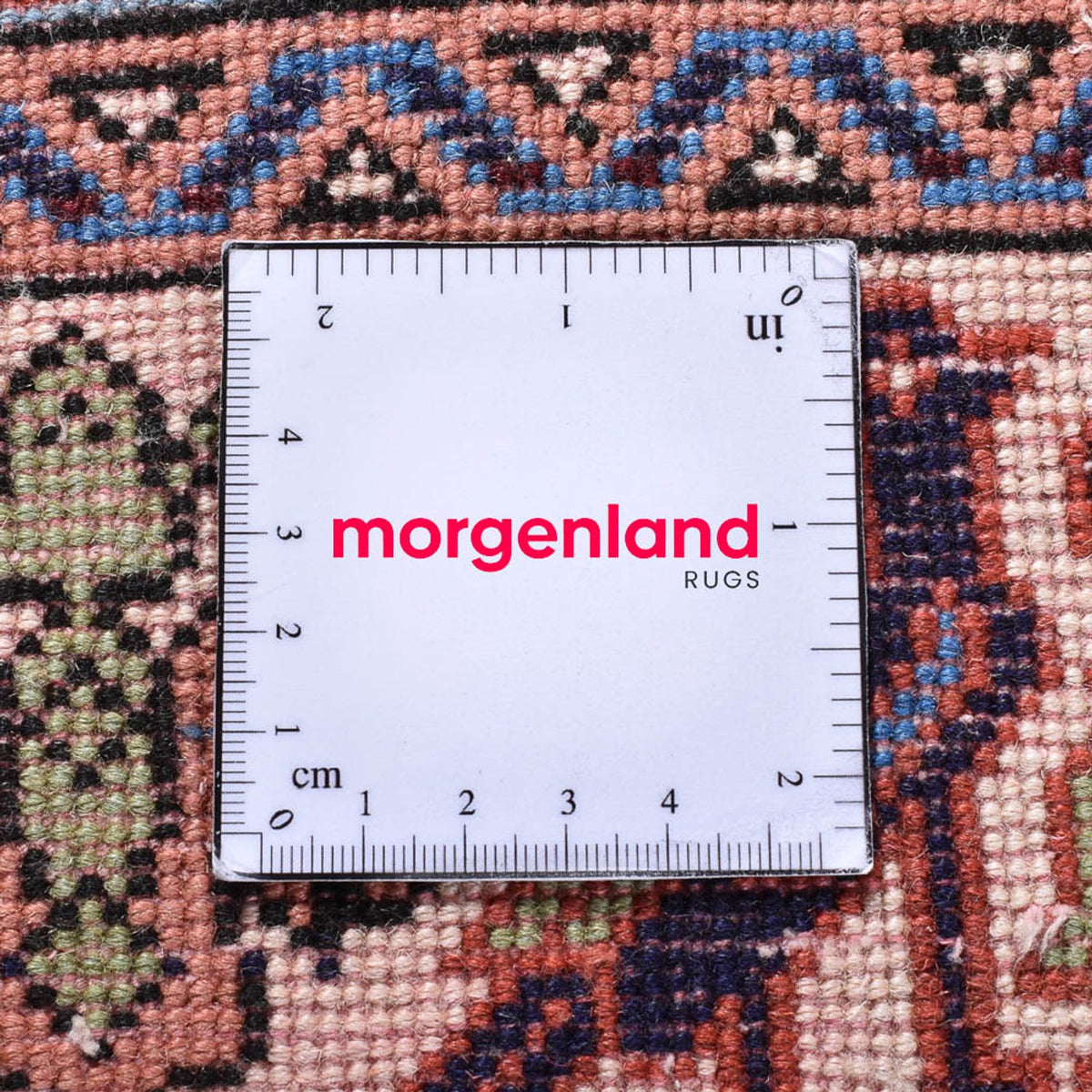 Persisk tæppe - Nomadisk - 203 x 140 cm - laks