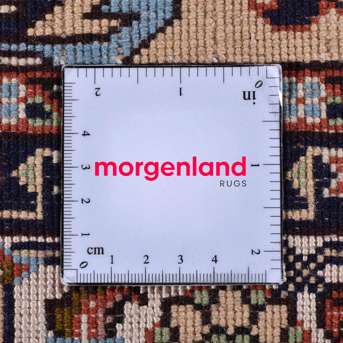 Persisk tæppe - Nomadisk - 198 x 142 cm - laks