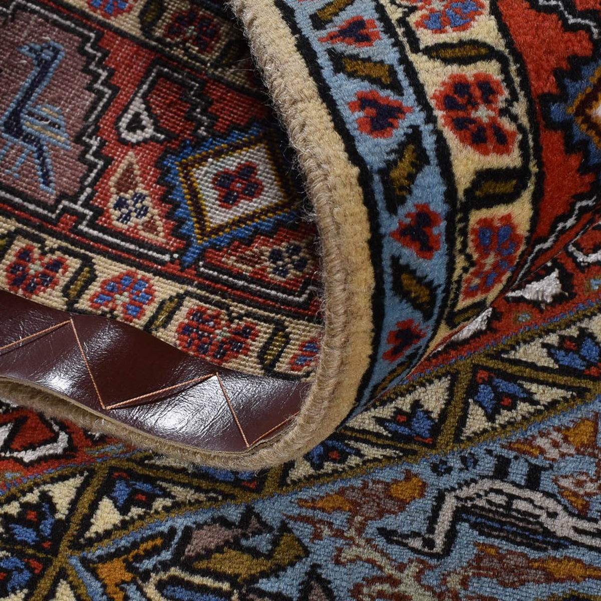 Persisk tæppe - Nomadisk - 200 x 135 cm - flerfarvet