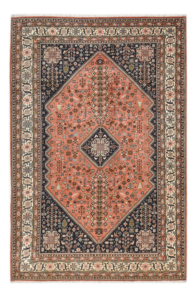 Persisk tæppe - Nomadisk - 300 x 200 cm - lysrød