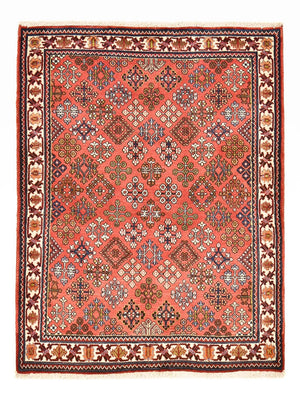 Persisk tæppe - Nomadisk - 150 x 112 cm - lysrød