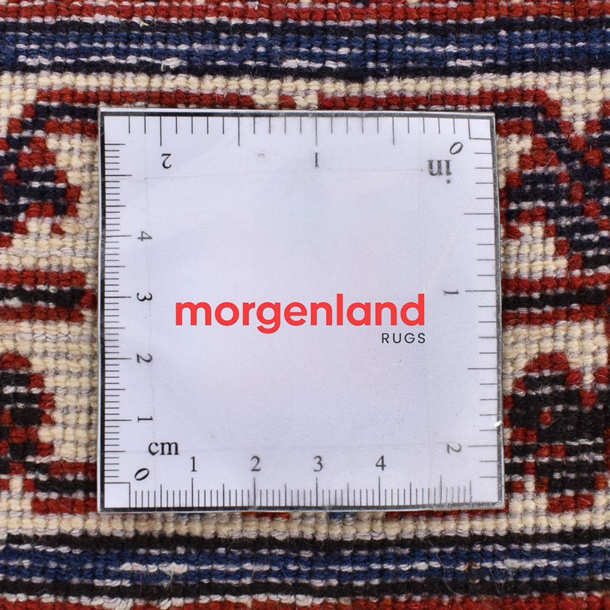 Persisk tæppe - Nomadisk - 150 x 112 cm - lysrød