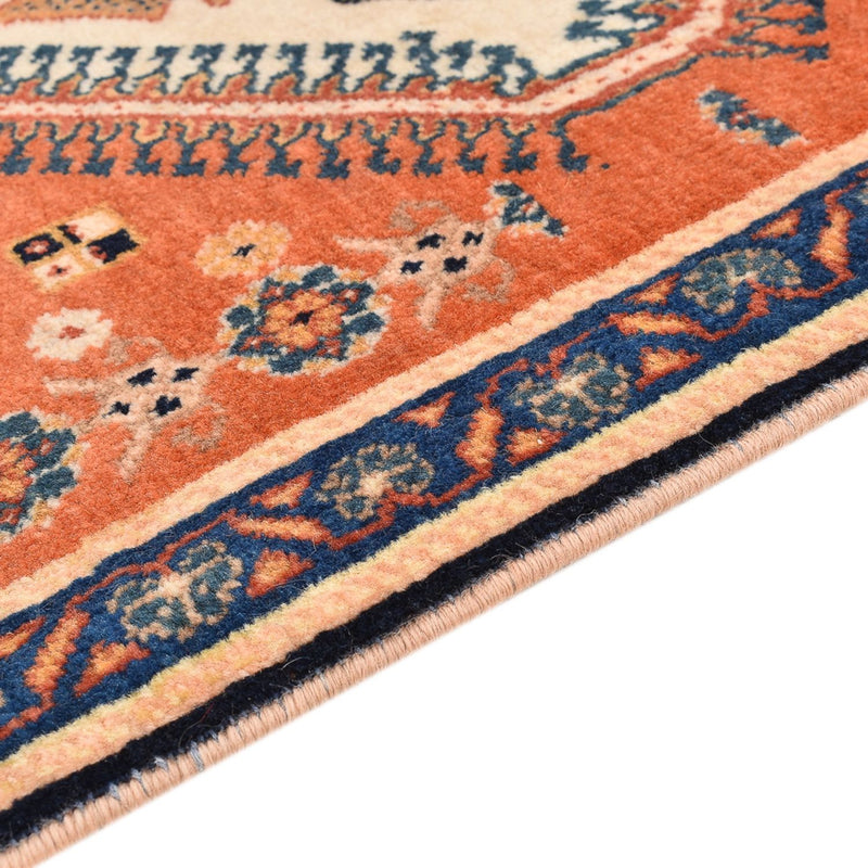 Persisk tæppe - Nomadisk - 124 x 64 cm - orange