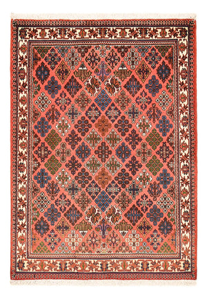 Persisk tæppe - Nomadisk - 161 x 110 cm - lysrød