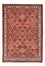 Persisk tæppe - Nomadisk - 161 x 111 cm - lysrød
