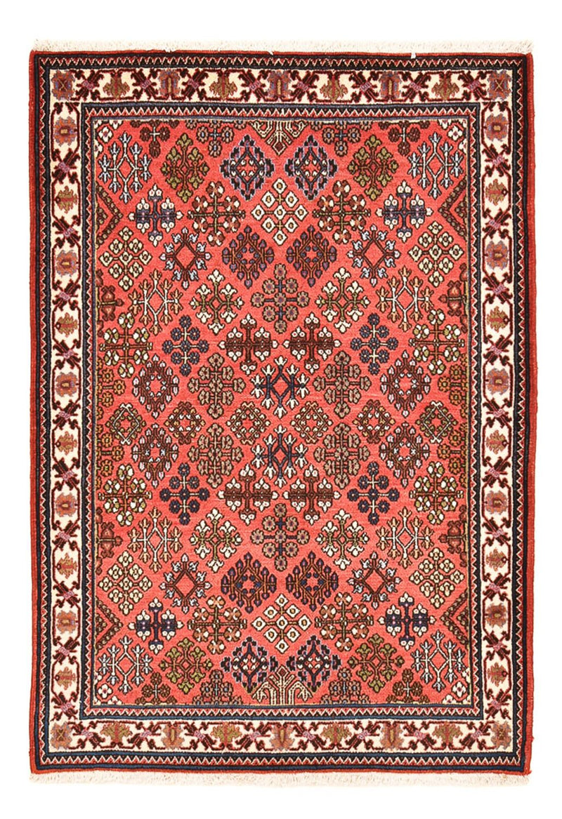 Persisk tæppe - Nomadisk - 161 x 111 cm - lysrød