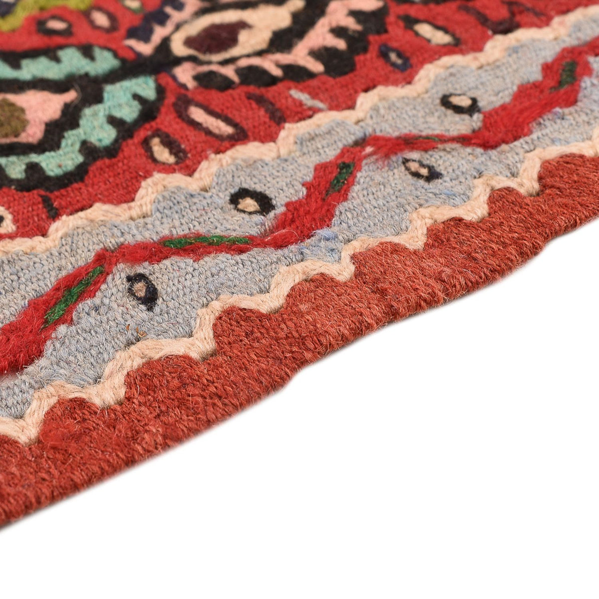 Senneh kilim Tæppe 118x145cm