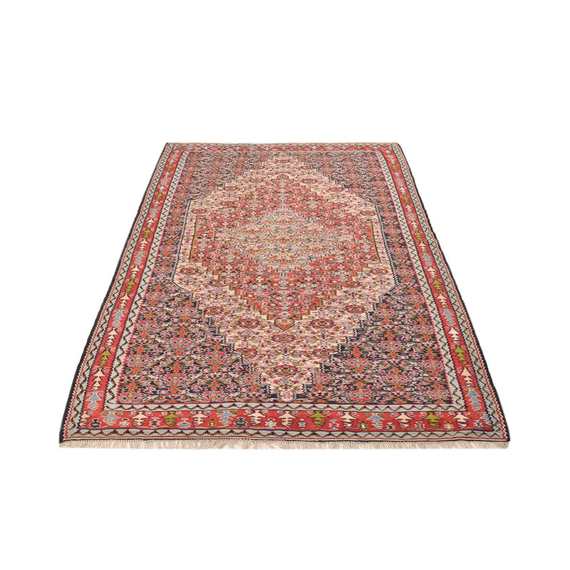Kelim-tæppe - orientalsk - 254 x 150 cm - terrakotta