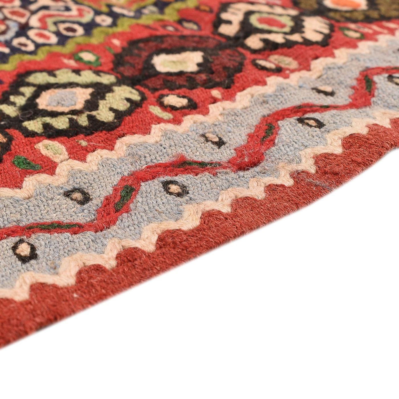 Senneh kilim Tæppe 150x118cm