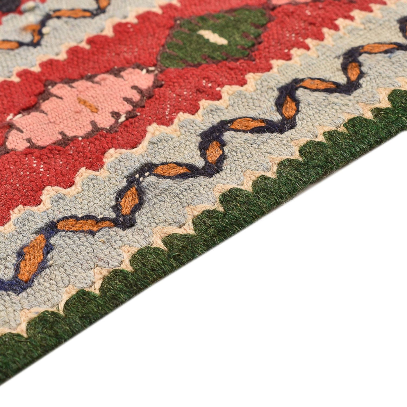 Senneh kilim Tæppe 147x130cm