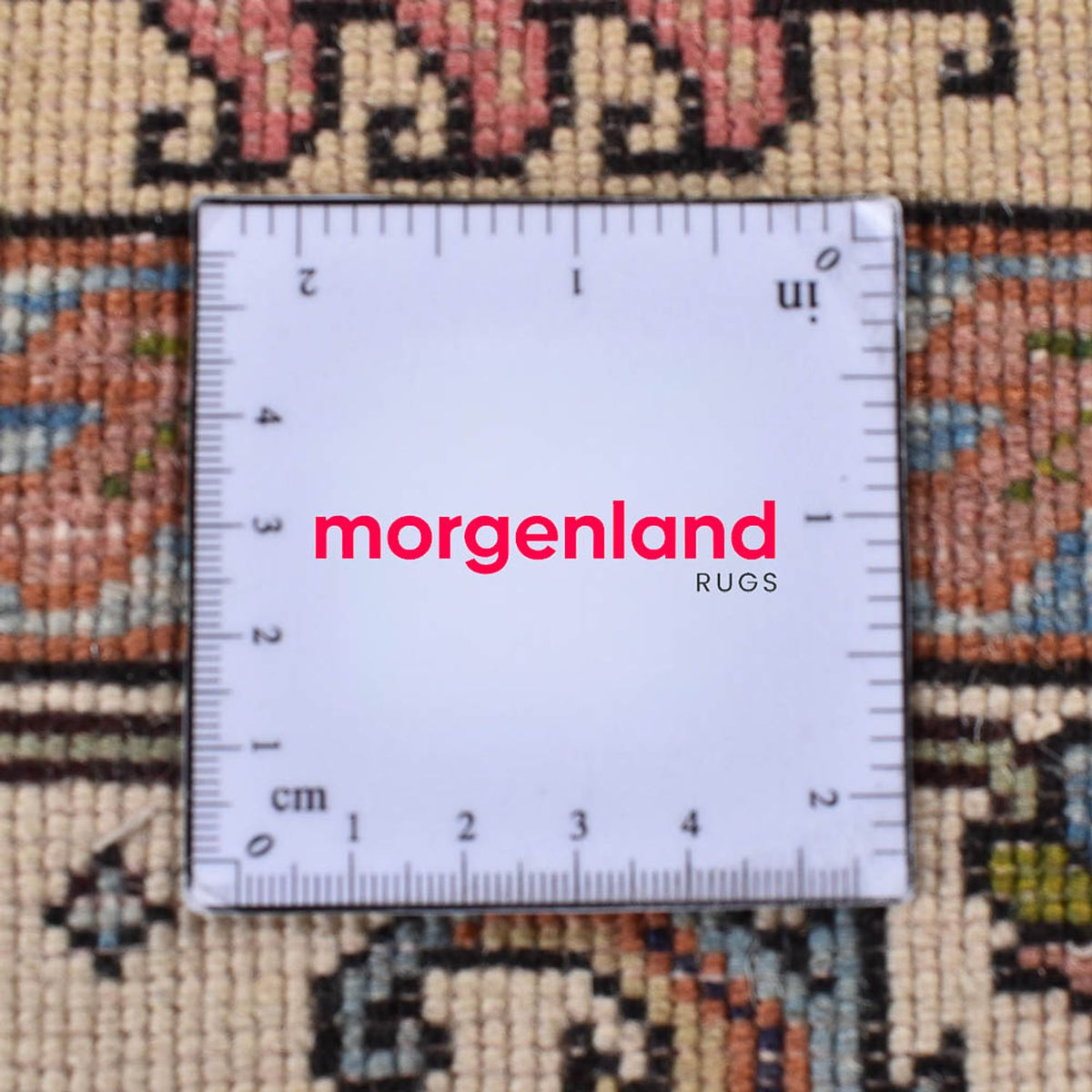 Persisk tæppe - Nomadisk - 216 x 134 cm - lysrød