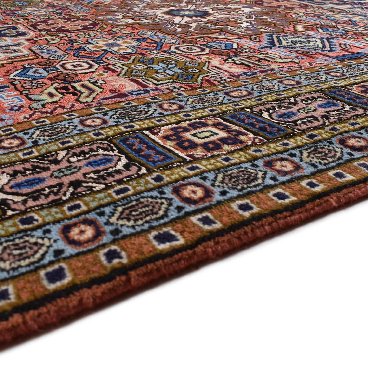 Persisk tæppe - Nomadisk - 210 x 140 cm - flerfarvet