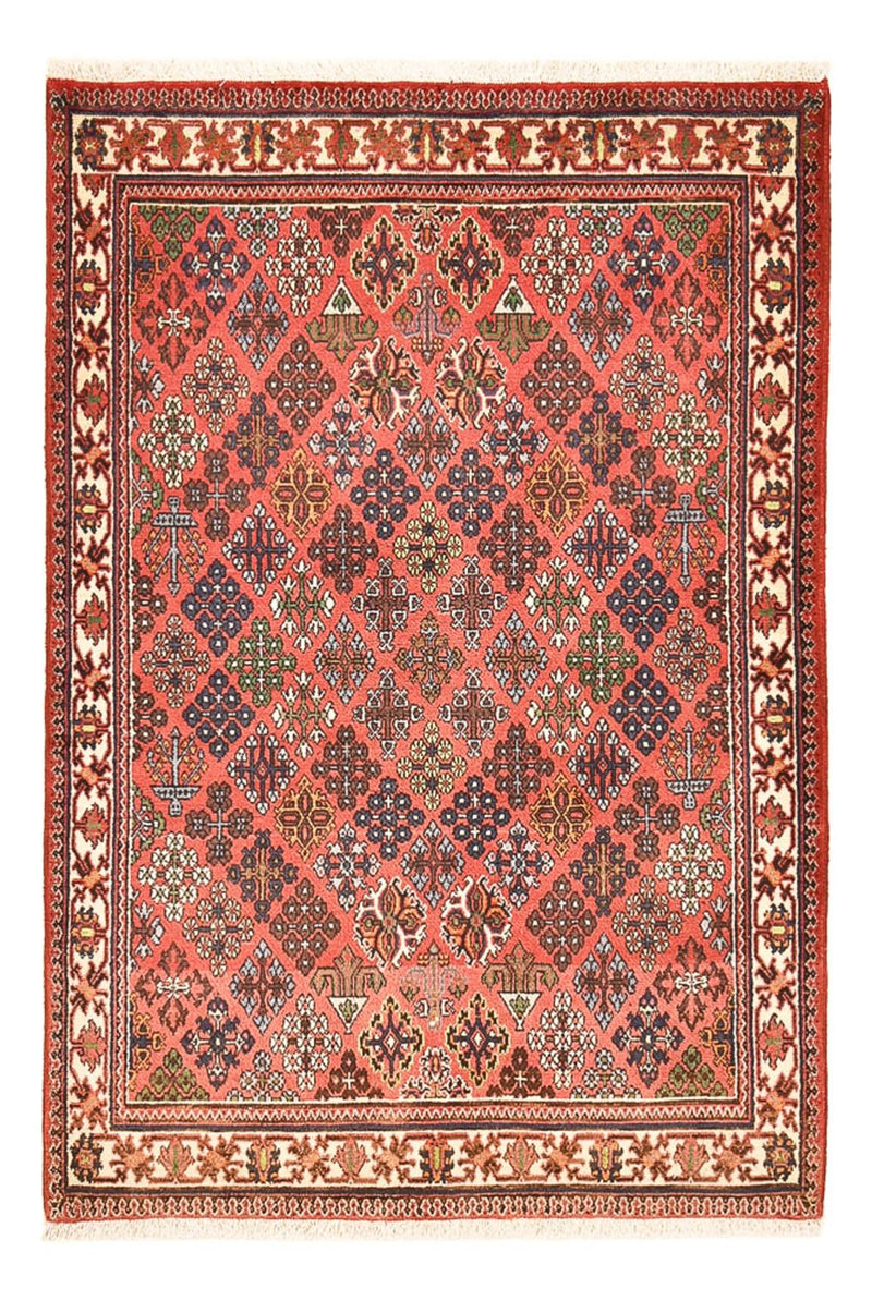 Persisk tæppe - Nomadisk - 159 x 112 cm - lysrød
