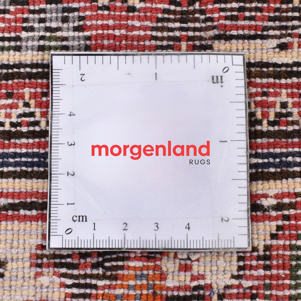 Persisk tæppe - Nomadisk - 159 x 112 cm - lysrød