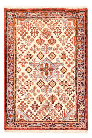 Persisk tæppe - Nomadisk - 156 x 108 cm - lysrød
