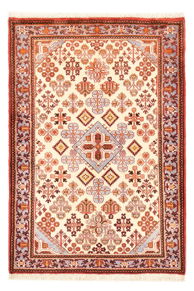 Persisk tæppe - Nomadisk - 156 x 108 cm - lysrød