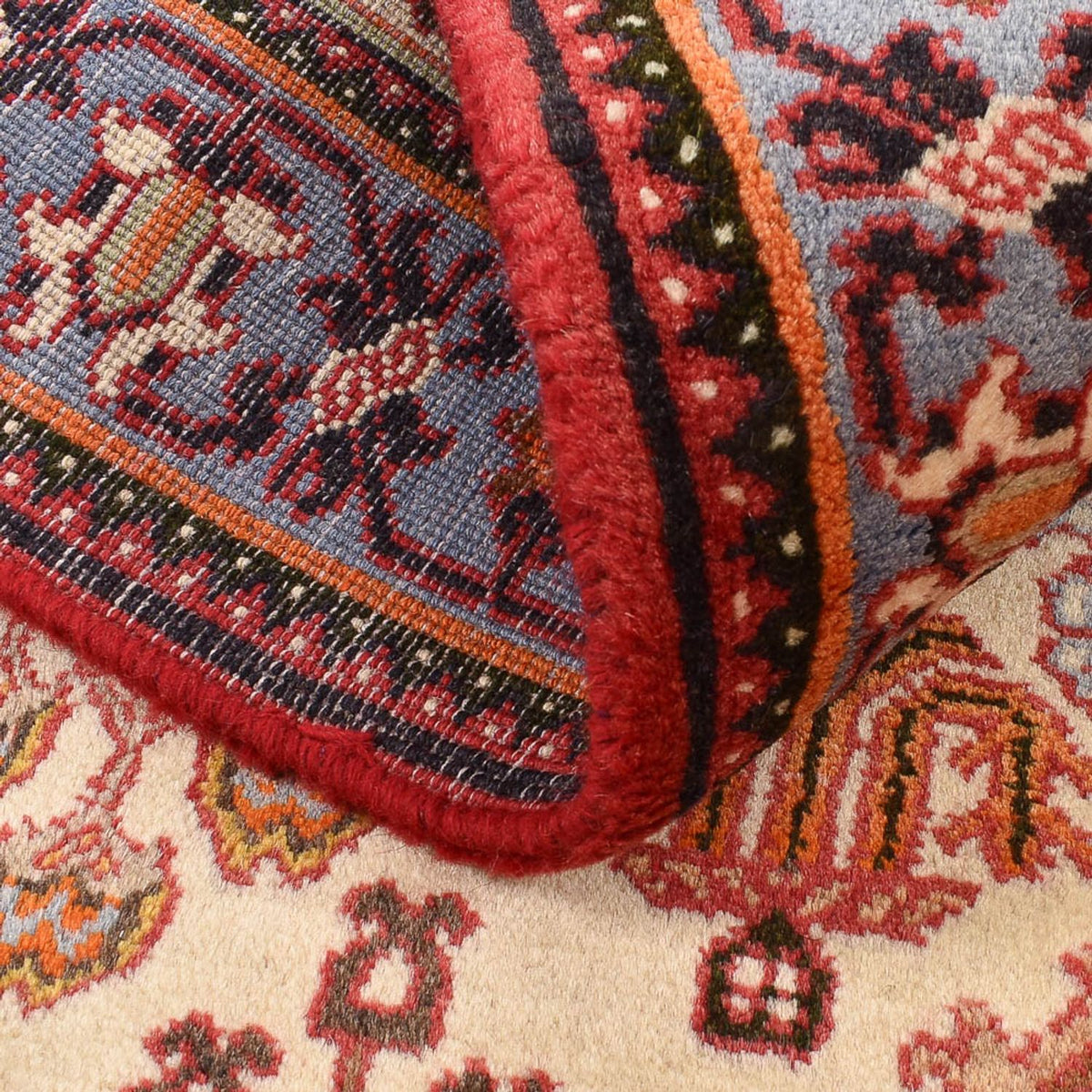 Persisk tæppe - Nomadisk - 156 x 108 cm - lysrød