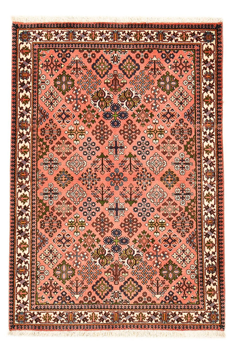 Persisk tæppe - Nomadisk - 154 x 106 cm - lysrød