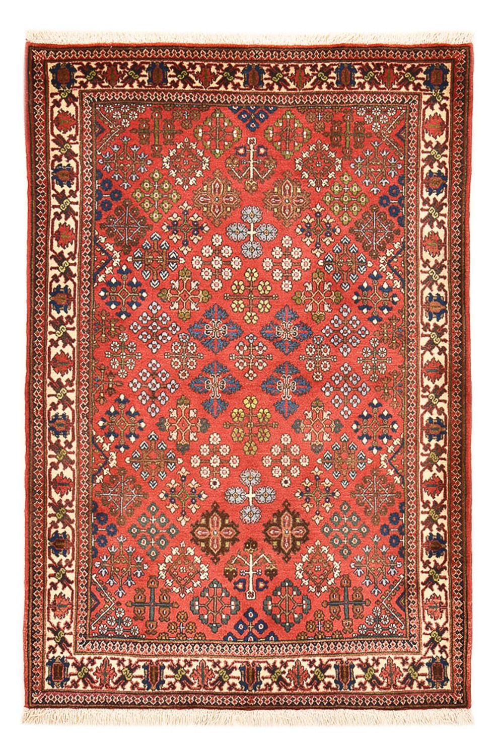 Persisk tæppe - Nomadisk - 167 x 112 cm - rød