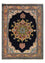 Persisk tæppe - Nomadisk - 206 x 150 cm - mørkeblå