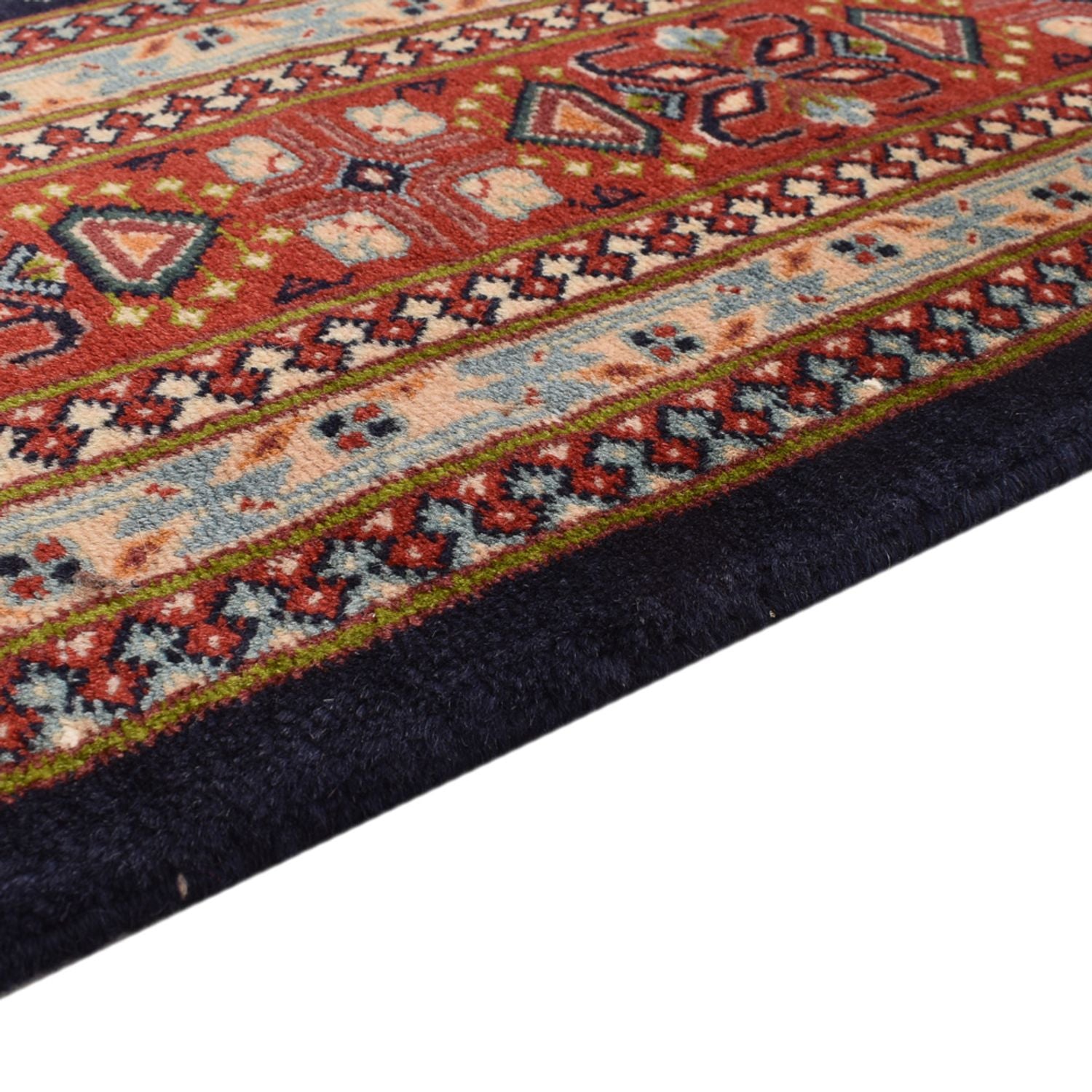 Persisk tæppe - Nomadisk - 228 x 143 cm - mørk beige