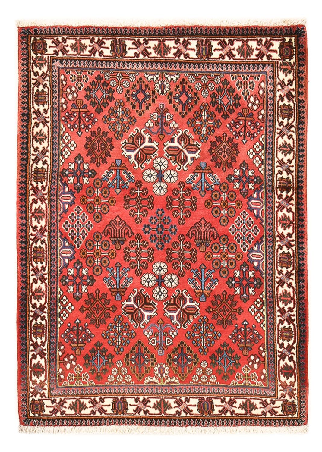Persisk tæppe - Nomadisk - 158 x 110 cm - rød