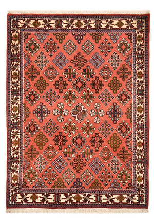 Persisk tæppe - Nomadisk - 158 x 115 cm - lysrød