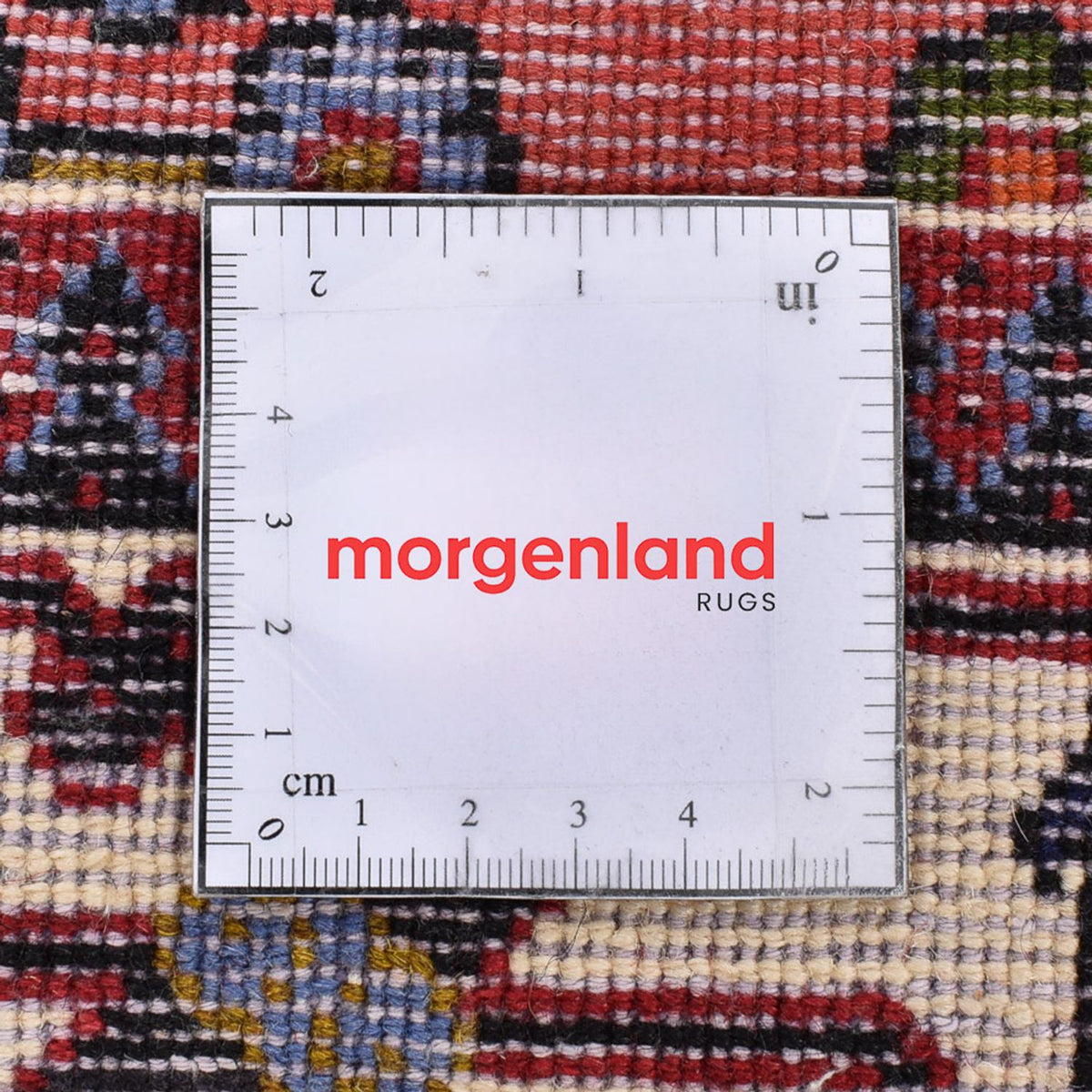 Persisk tæppe - Nomadisk - 158 x 115 cm - lysrød